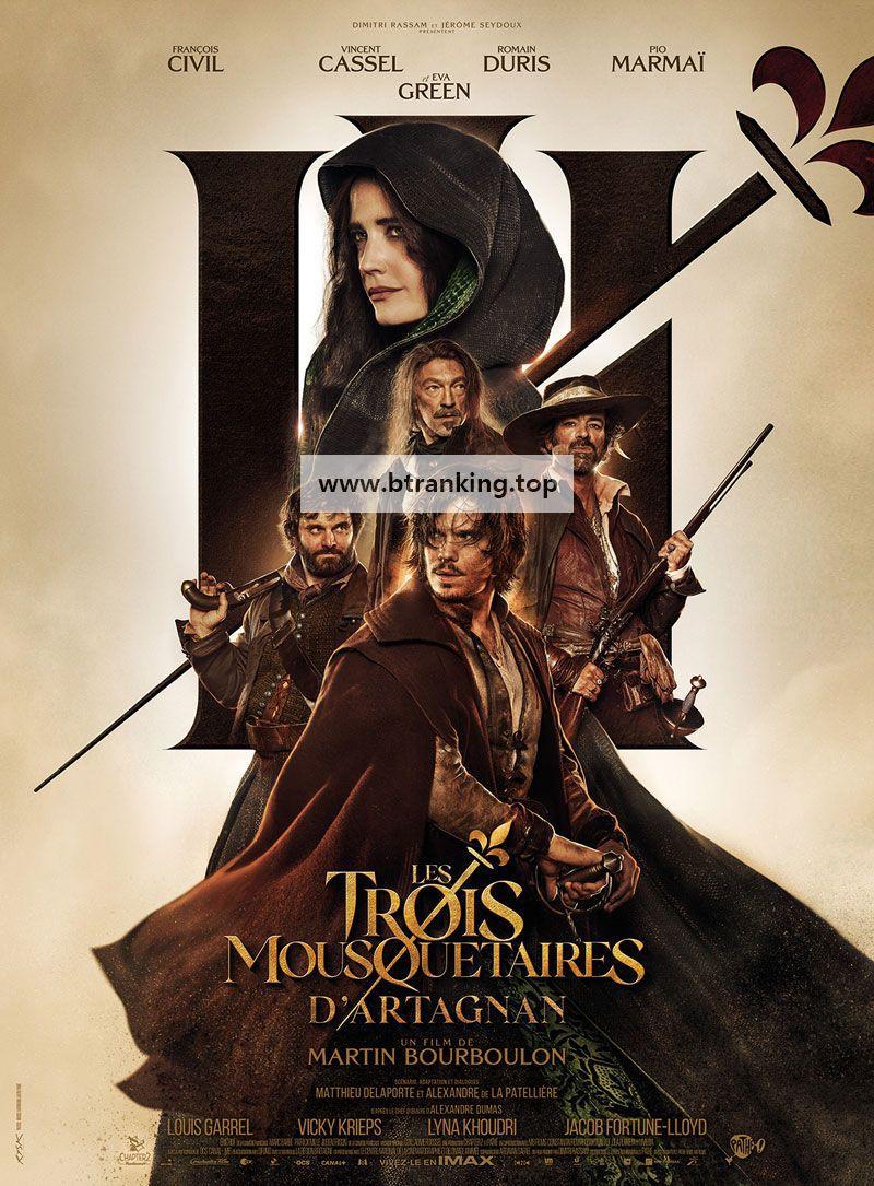 더 쓰리 머스커티어스: 달타냥 The Three Musketeers: D'Artagnan, Les trois mousquetaires: D'Artagnan,2023.1080p.KORSUB.WEBRip.H264.AAC